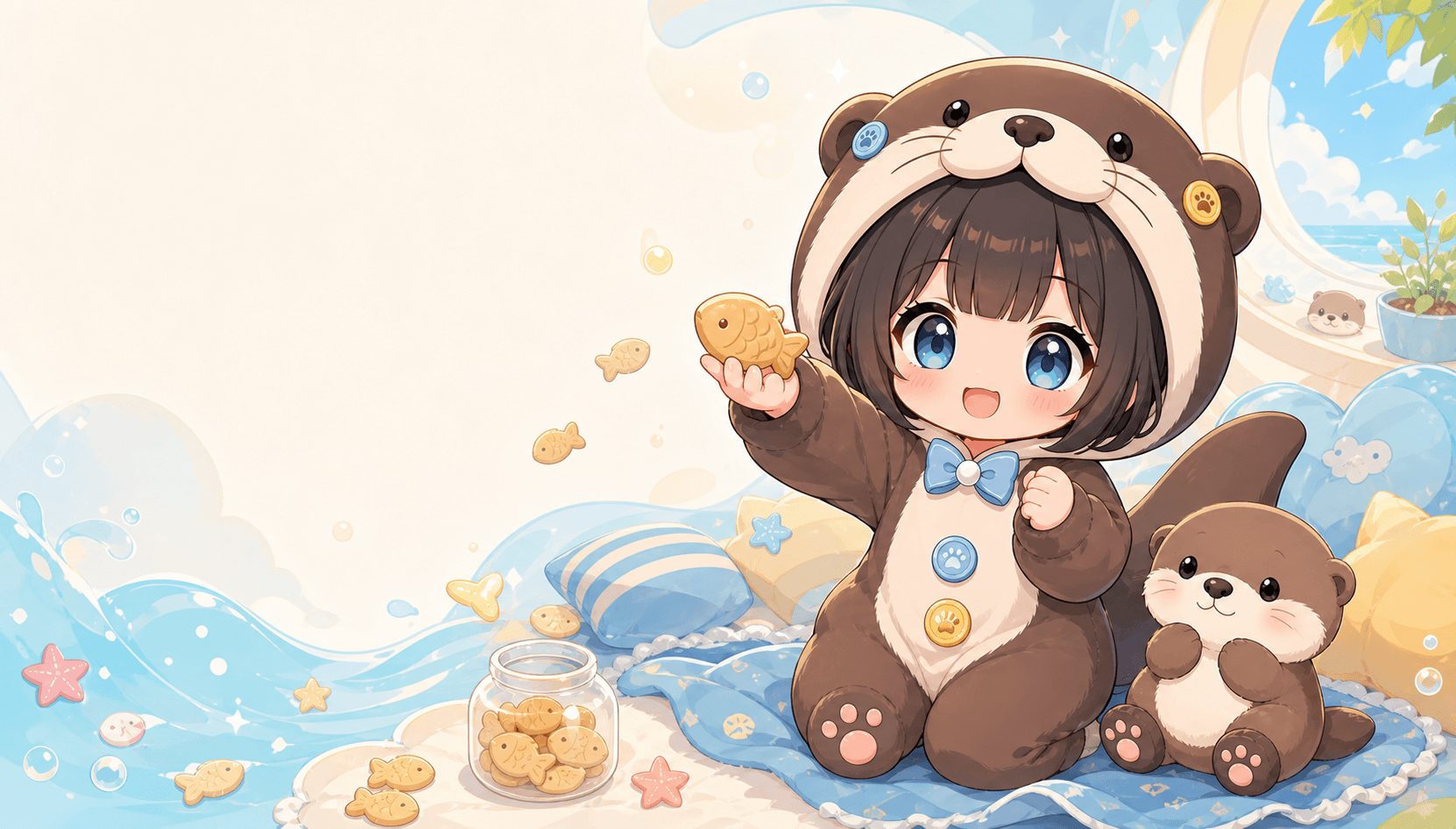 Otter O anime website hero